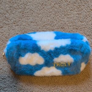 TRULY Fluffy Blue and White Cloud Bag